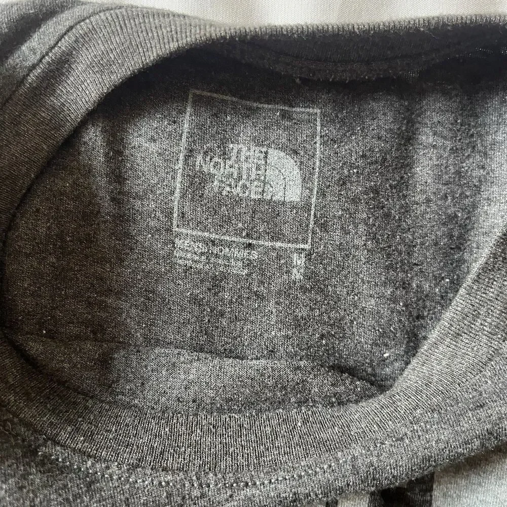 TNF The North Face Mens M Unisex Half Dome Logo Cotton Blend Dark Gray T-Shirt